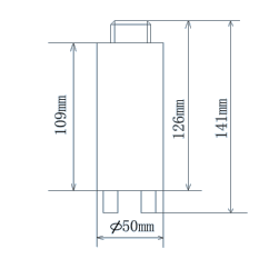Online water treatment turbidity meter equipped with 485 communication and 4 - 20mA output