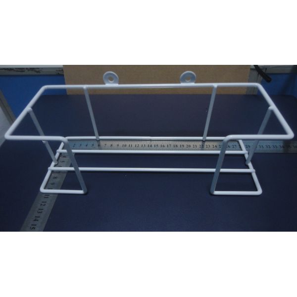 Custom OEM White Wire 22cm 12.2cm Disposable Glove Rack