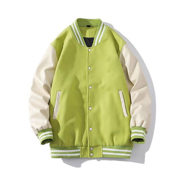 Korean Version Outdoor Windbreaker Jacket Satin Baseball Jackets Custom