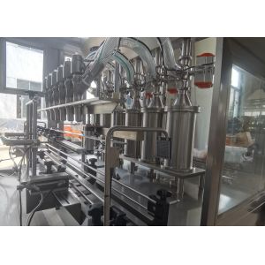 PLC High Viscosity Liquid Filling Machine Servo Sauce Filling Machine