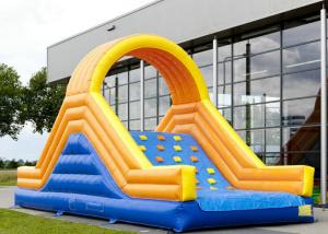 Wholesale Attractive Inflatable Water Climbing Wall , Amusement Park Iceberg Floating Climbing Wall from china suppliers