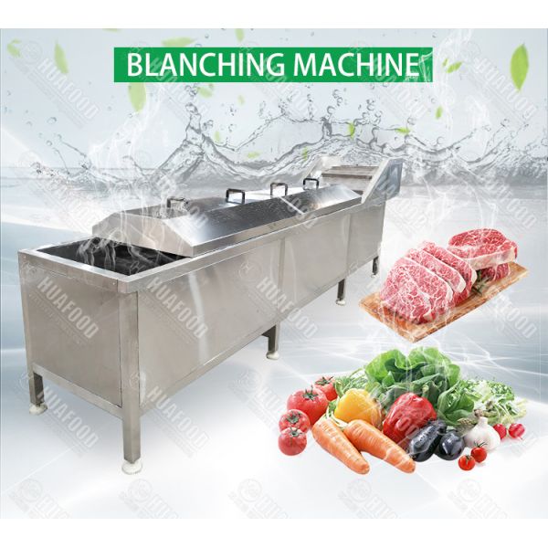 Vegetable 300kg/h SS304 Plantain Chips Blanching Machine