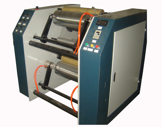Aluminum Foil Automatic Slitting Machine 700mm Width With Rim Charge Feeding