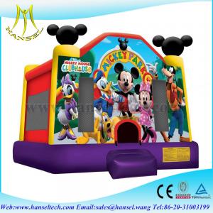 Wholesale Hansel popular amazing mickey mouse bounce house house for children from china suppliers