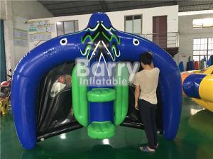 Wholesale 0.9mm PVC Tarpaulin Inflatable Flying Manta Ray / Fly Fish Blow Up Water Park from china suppliers