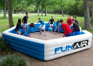 Wholesale Funny Portable Interactive Inflatable Gaga Ball Pit / Inflatable Gaga Ball Court For Kids Outdoor Games from china suppliers