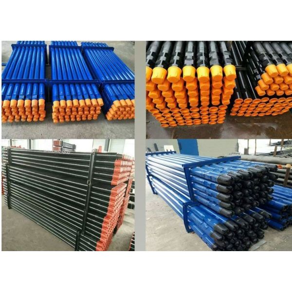 200 Meters Depth Efficient Pneumatic Borehole Machine With Moving Speed 2.5 Km/Hour
