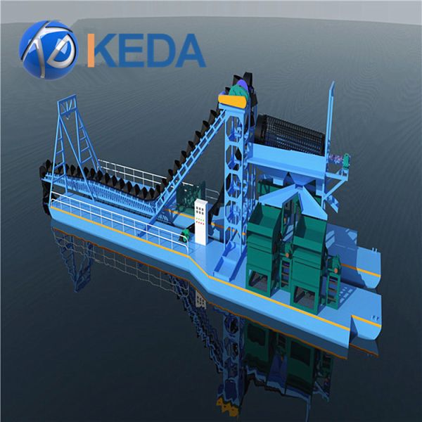 Bucket Ladder Type Sand Dredge Equipment for Diamond Mining