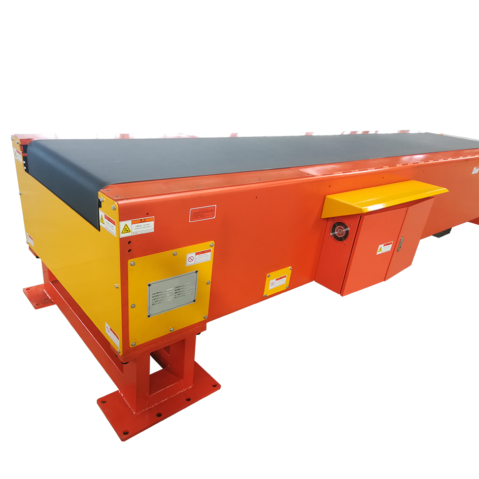 Mobile Telescopic Belt Conveyor 600mm-800mm Width for Container Loading