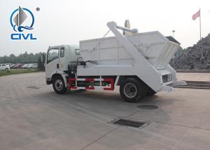 Wholesale 4 x 2 SINOTRUK HOWO Swing Arm Garbage Truck 6CBM/8CBM10CBM /12CBM With Fashion Design from china suppliers