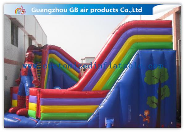 Quality Attractive Cathetus Soft Inflatable Amusement Park / Inflatable Bouncer Slide Equipment for sale