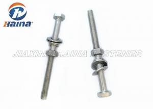 Wholesale High Strength Stainless Steel 316 hex half thread Bolts and nuts with washers from china suppliers