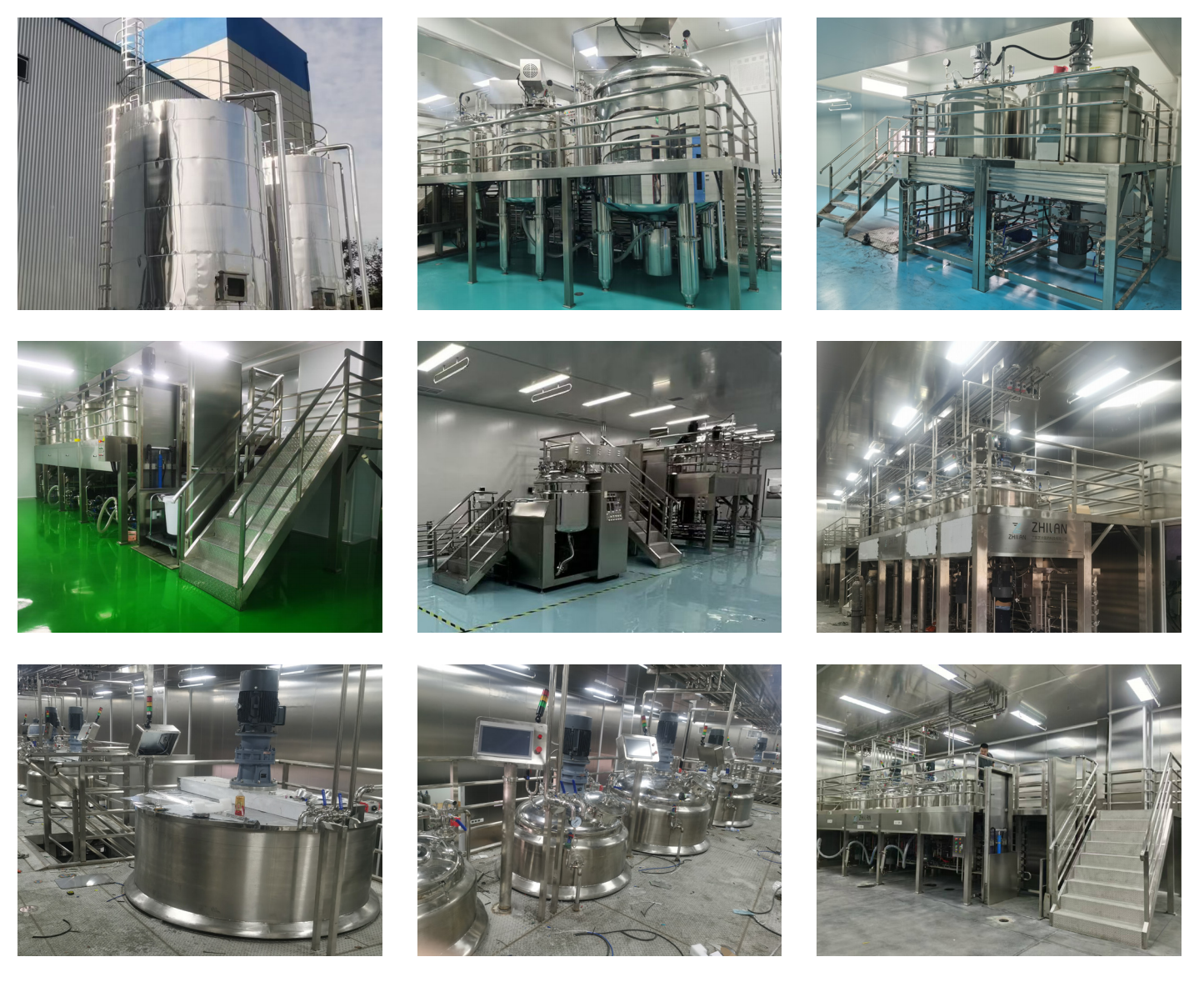 300L Fixed Automatic Liquid Soap Vacuum Homogenizer Emulsifier Machine