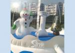 Outdoor Bounce House Snowman Inflatable Kids Jumping Bouncer for Garden
