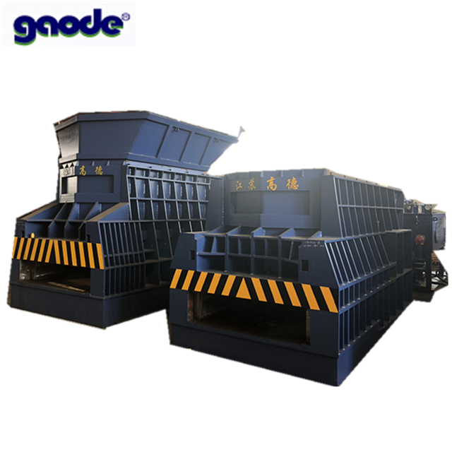 Hydraulic Compress Container Shear Metal Shearing Machine 74KW