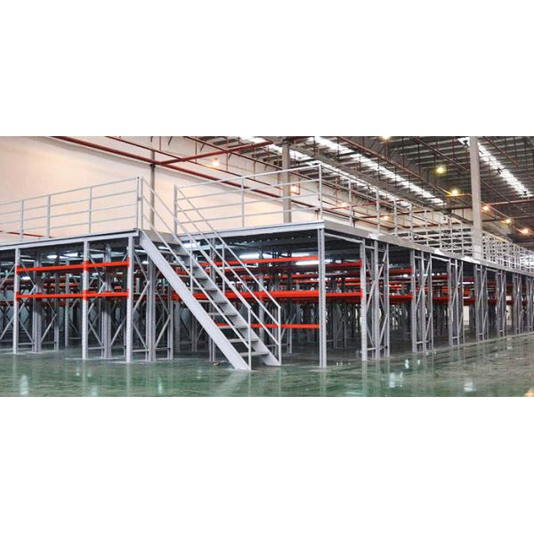 Steel Structure Garret Mezzanine Floor Platform 