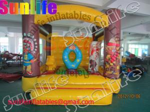 China Mini Inflatable Bouncy Castle For Indian Theme / Jumper Castle Rental on sale