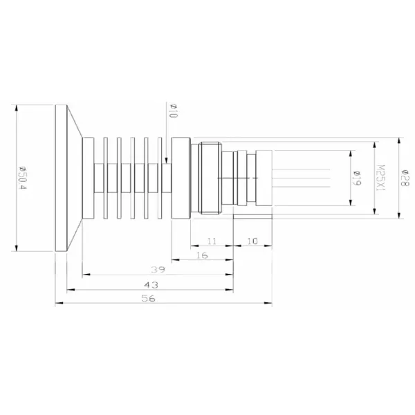 Viscous Liquid Food Pressure Sensor Diaphragm Filled Silicon High Temperature Level Sensor
