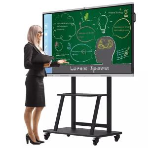 Wholesale 4K Smart Whiteboard , Interactive Whiteboard With Touch Panel from china suppliers
