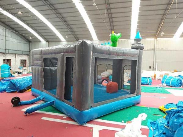 Quality Dragon Kids Inflatable Bounce House Huge Toddler Jump House For Amusement Park for sale