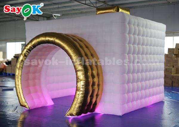 Inflatable Cube Tent Portable Inflatable Photo Booth 210D Oxford Cloth Material Waterproof