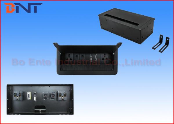 Manual Flip Up Power Outlet , Compact Table Top Electrical Outlets