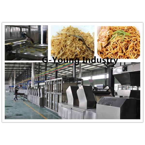 Frying Noodle Automatic Noodle Making Machine Fried Instant Noodles Processing