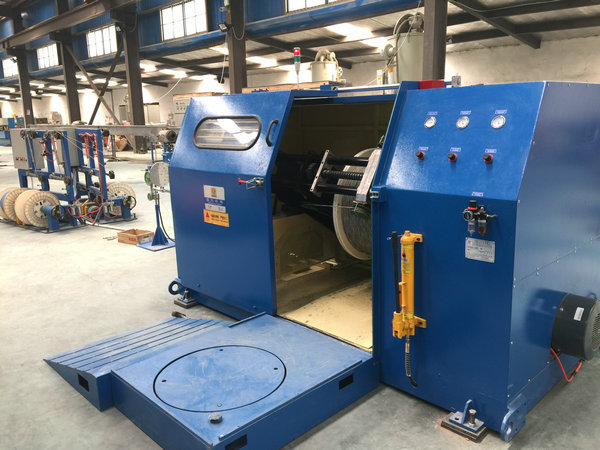 Copper Wire Single Cable Machine Cable Laying Machine Dia 0.6-3mm Equipment