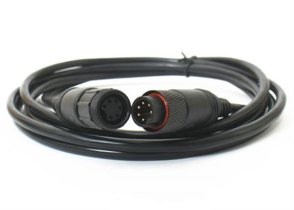 Quality Waterproof   6 Pin Power Cable Female To Male For Car Backup Camera System for sale