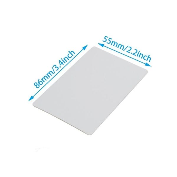 DIY Personalized Double-Sided Printable Sublimation Plastic Business Card Blanks Custom Name Card