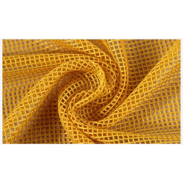 100d 100% Polyester Warp Knitted Gingham Mesh For Embroidery Backing Square Hole