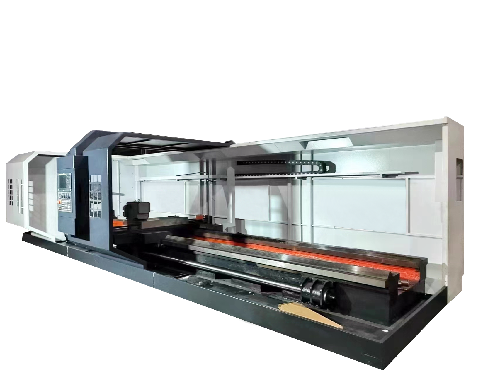 Ck61125 CNC Lathe Bed Width 755mm