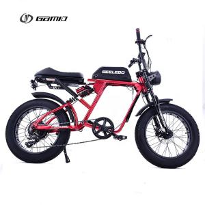 Wholesale Electric Bicycle GOMID 750W 48V 20 Inch E Bike Mountain Fat Tire Ebike With High Power Motor from china suppliers