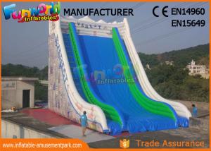 Wholesale Plato Material Giant Adult Inflatable Slide / Garden Mega Everest Slide from china suppliers
