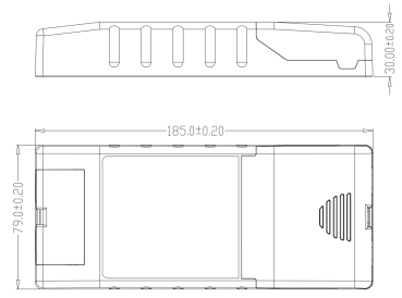50W Casambi wireless mesh dimmable LED driver for constant current load with 5 years warranty