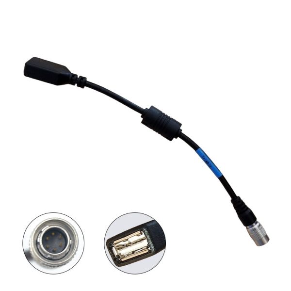 6 PIN USB RS232 Interface Data Download Cable for Trimble Survey Total Station M3/S6/S8 Data Transfer Cable
