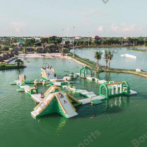 Wholesale Inflatable Water Park With 100 Capacity For Lake Or Sea from china suppliers