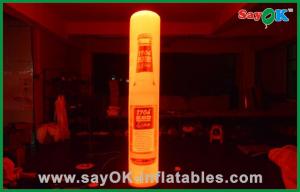 Wholesale Promotional LED Inflatable Lighting Decoration Small Inflatable Pillar 2m Height from china suppliers