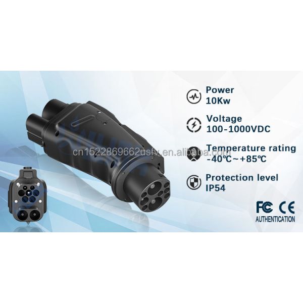 Ccs2 to Gbt Evse Charging Connector Ce Ev Dc Charger CCS2 to GBT Charging Adapter Socket Plug