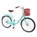 Customized City Bike Front Clamp Brake And Back Clasp Brake With Basket