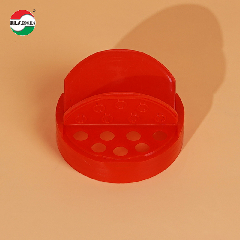 425ML Wholesale Sample Provided Plastic Spice Jars Bottles Containers With Red Black Lid Perfect For Storing Spice And Powders