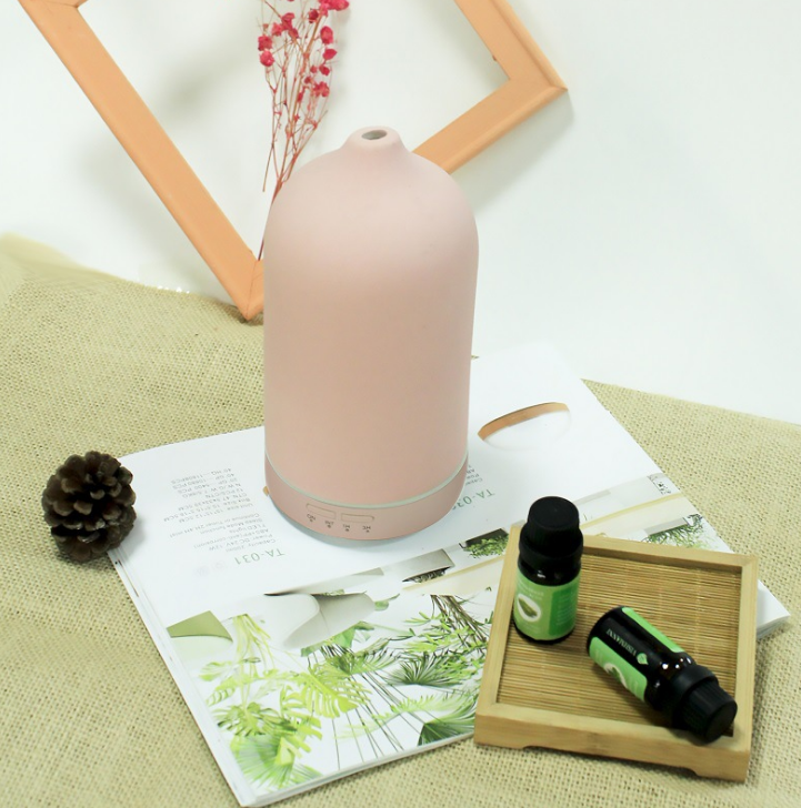 Homefish Aromaterapia Diffusor Geur 5 Colors Diffuser 100ml Ceramic Air Essential Oil Diffuser