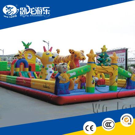 Quality hot promotion commercial weini inflatable castle for sale