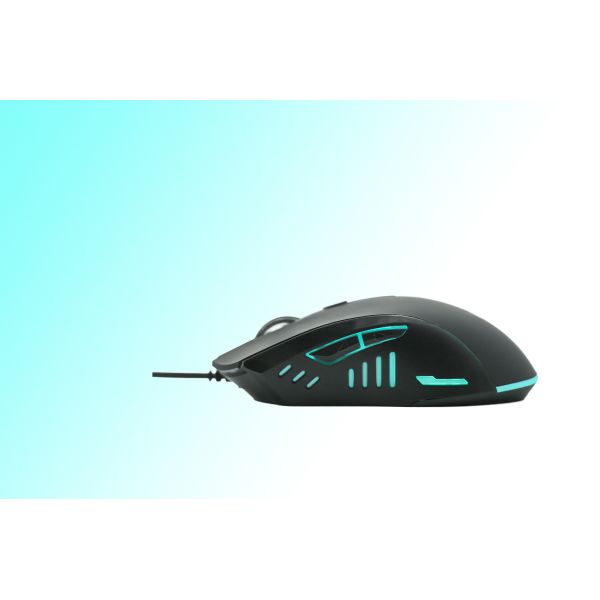 RGB backlight, 4-level DPI adjustment, plug-and-play USB, ergonomic 6D gaming mouse for professionals and general users