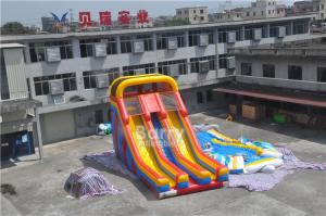 Wholesale ALI Commercial Inflatable Slide , double lane event inflatable dry slide for kids party from china suppliers