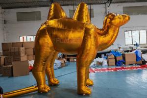 China Customized Oxford Cloth Inflatable Camel Giant Life Size Camel Model For Decoration on sale