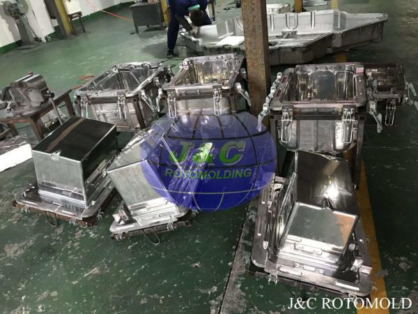 Metal Frames With Clamps For Aluminum Rotomolding Block Making Cooler Molds
