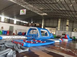 Wholesale Customized Type Giant Inflatable Water Playground , Floating Water Park from china suppliers