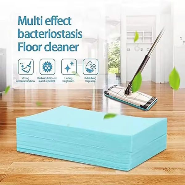 Detergent Tablet Floor Cleaning Paper Environmental Friendly Formula Sheet Mopping Floor Cleaner Concentrate