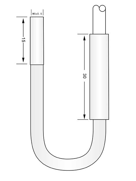 Stainless Steel Inductive Small Proximity Sensor M5 With Cable Type For Metal Detector